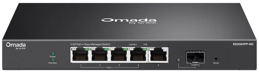 Фото: Комутатор TP-Link Omada ES206XPP-M2 № 7 | KTC