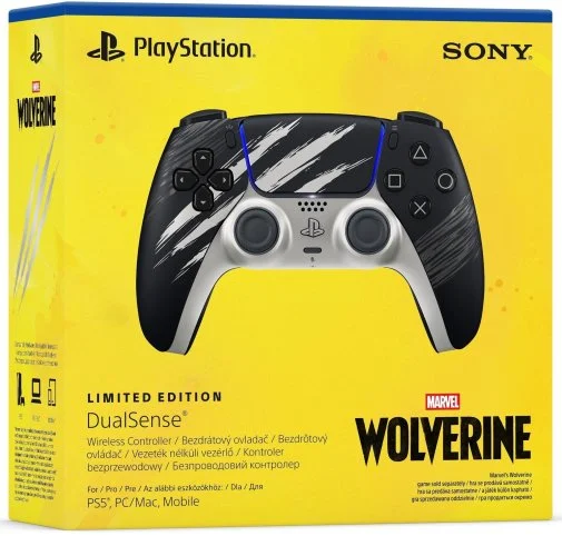 Фото: Геймпад Sony PlayStation DualSense for PS5 Marvels Wolverine Adamantium Limited Edition (1000056825) № 18 | KTC