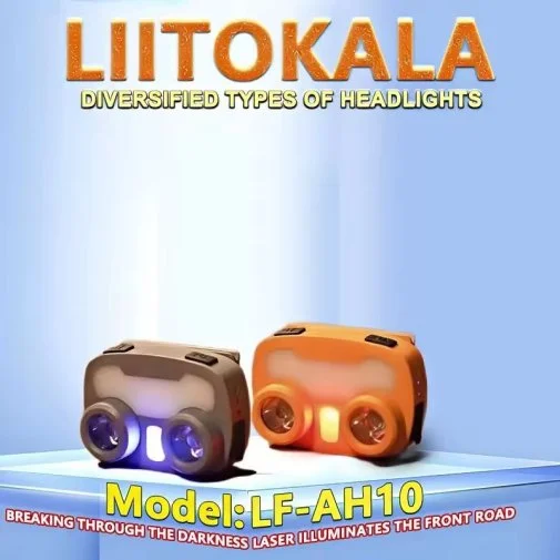 Фото: Ліхтар налобний LiitoKala LF-AH10 Sensor № 10 | KTC