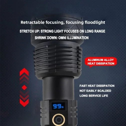 Фото: Ліхтар ручний LiitoKala LF-G200 Black № 10 | KTC