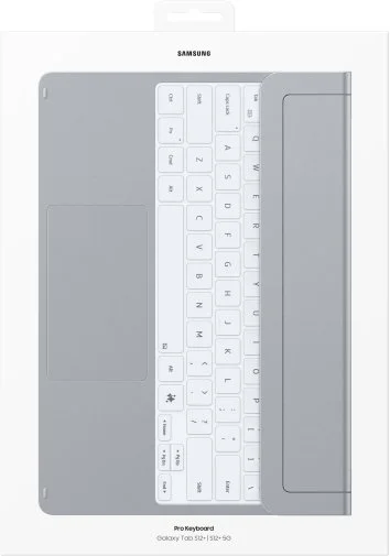 Фото: Чохол-клавіатура Samsung Tab S12 Plus - Pro Keyboard Silver (EF-DX845BSEGUA) № 21 | KTC