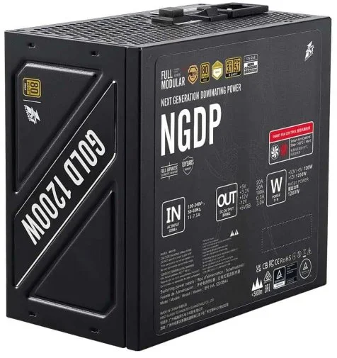 Фото: Блок живлення 1stPlayer 1200W HA-1200BA4 (NGDP-GLD-1200-BK-EU) № 14 | KTC