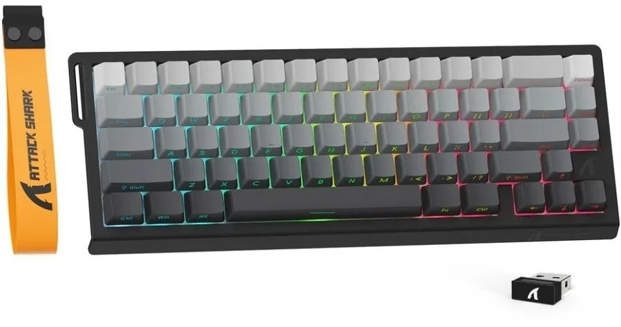 Фото: Клавіатура Attack Shark X68 Pro HE WL/BT/USB Moonlit Night (X68PROHEML_AS) № 15 | KTC