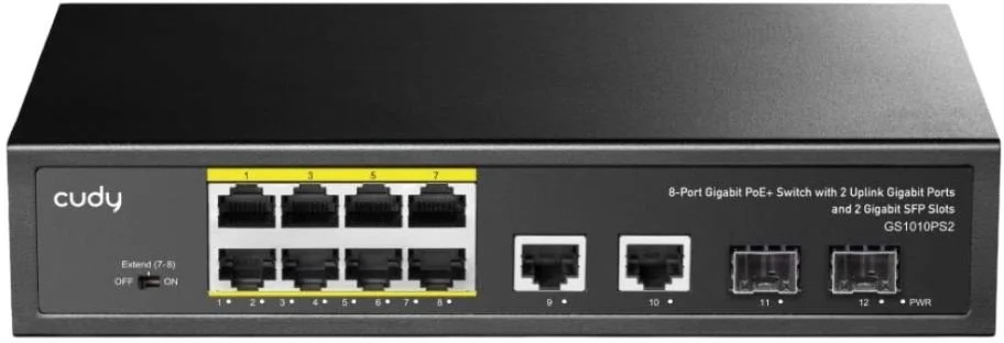 Фото: Комутатор Cudy GS1010PS2 № 6 | KTC