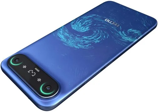 Фото: Смартфон TECNO Camon Slim 4G CN6c 8/128GB Van Gogh Blue (4894947136016) № 17 | KTC