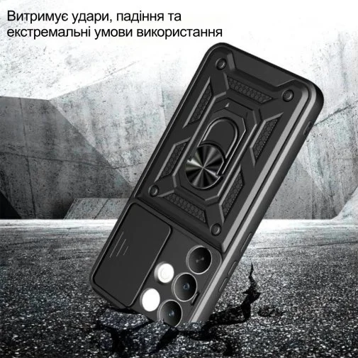 Фото: Чохол BeCover for Realme C85 Pro - Military Black (716273) № 12 | KTC