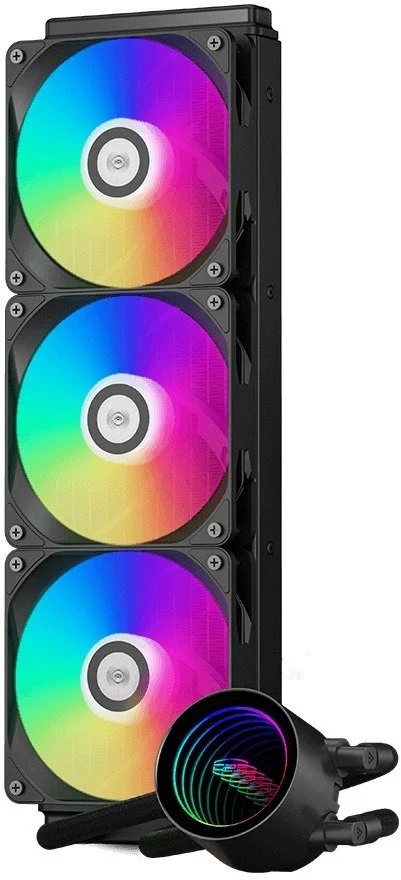 Фото: Система рідинного охолодження PCCooler DA360 V2 ARGB Black (DA360V2-BKAWXX-GL) № 10 | KTC