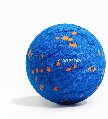 Фото: Інтерактивний розумний м'яч для собак Cheerble Wicked Ball Air Neo Royal Blue (CWQ09B) № 7 | KTC