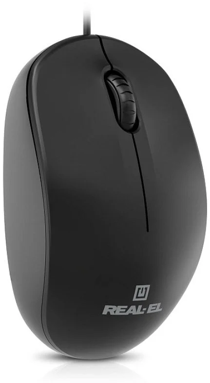 Фото: Миша Real-EL RM-206 USB Black (EL123200061) № 17 | KTC