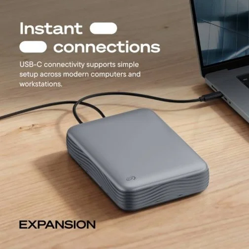 Фото: Зовнішній HDD Seagate Expansion Desktop 16TB Black (STNP16000400) № 17 | KTC