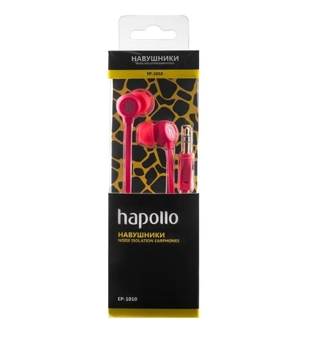 Фото: Навушники HAPOLLO EP-1010 Coral № 5 | KTC