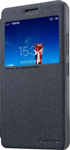 Фото: Чохол Nillkin для Lenovo Vibe P1m - Spark series чорний № 9 | KTC