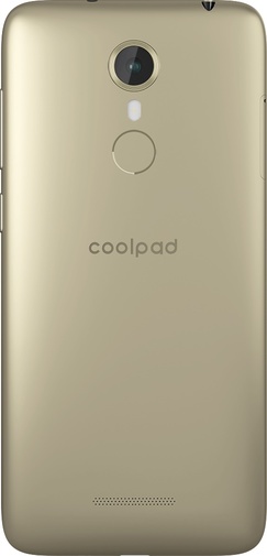 Смартфон Coolpad Torino S золотий задня сторона