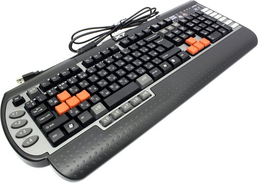 Клавіатура A4tech X7-G800 V чорна