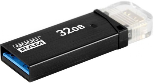 Флешка USB GoodRam Twin 32 ГБ (OTN3-0320K0R11) чорна
