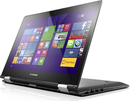 Ноутбук Lenovo Yoga 500-14ISK (80R500JMUA) чорний