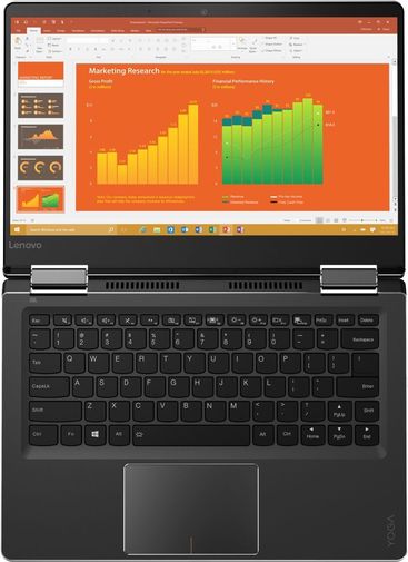 Ноутбук Lenovo Yoga 710-14IKB (80V40039RA) чорний