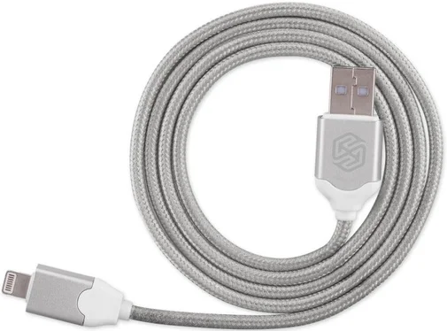 Фото: Кабель USB Nillkin Aurora AM / Lightning 1 м сірий № 5 | KTC