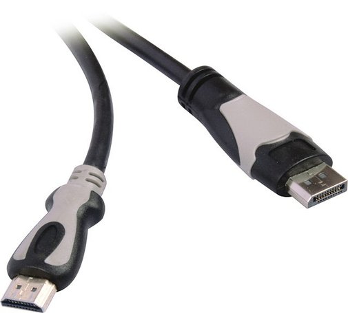 Кабель Viewcon DisplayPort / HDMI 1.8 м чорний