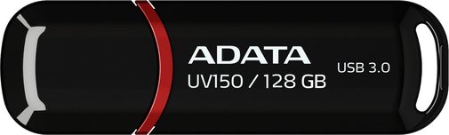 Флешка USB A-Data UV150 128 ГБ (AUV150-128G-RBK) чорна