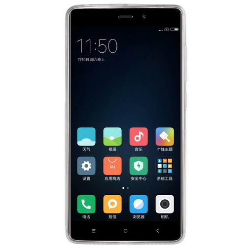 Чохол Nillkin для Xiaomi Redmi 4 - Nature TPU білий
