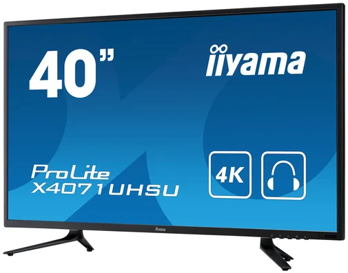 Фото: Монітор IIYAMA X4071UHSU-B1 (X4071UHSU-B1) чорний № 7 | KTC