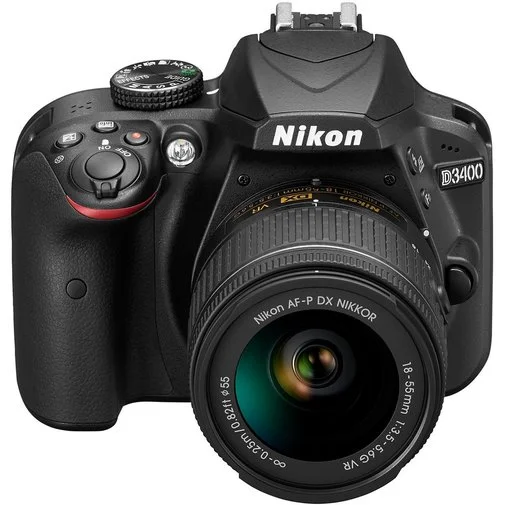 Фото: Цифрова фотокамера дзеркальна Nikon D3400 kit AF-P 18-55 мм VR № 10 | KTC