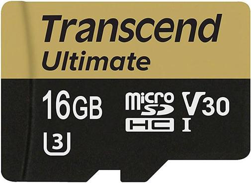 Карта пам'яті Transcend Micro SDHC 16 ГБ (TS16GUSDU3M)
