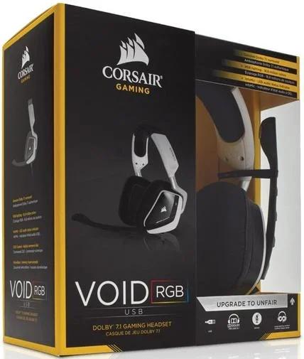 Фото: Гарнітура Corsair VOID 7,1 USB біла № 9 | KTC