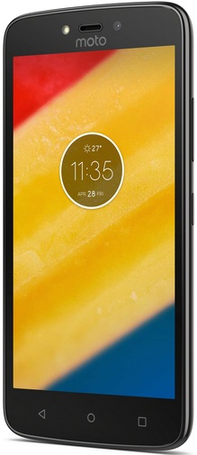 Смартфон Motorola Moto C PLUS XT1723 чорний