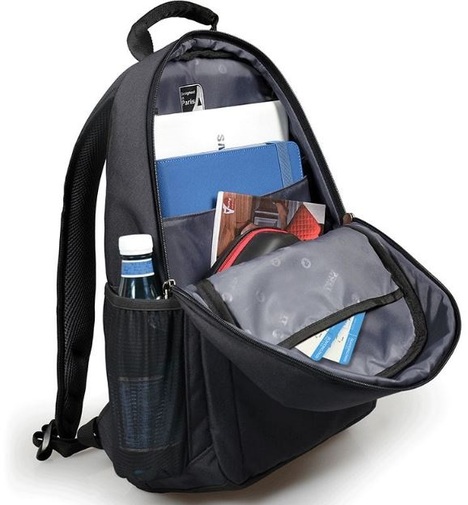 Рюкзак для ноутбука Port Designs Houston чорний/червоний