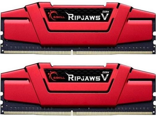 Оперативна пам’ять G.SKILL Ripjaws V Red DDR4 2x8GB F4-3000C15D-16GVRB