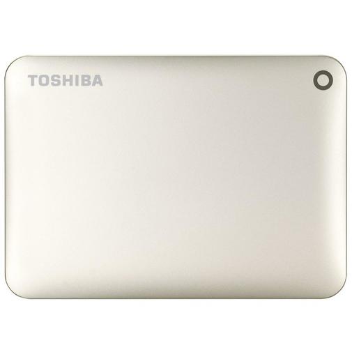 Зовнішній жорсткий диск Toshiba Canvio Connect II (HDTC810EC3AA) 1 ТБ золотий