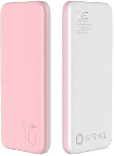 Батарея універсальна Puridea S2 10000mAh Pink (S2-Pink)
