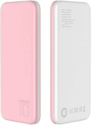 Фото: Батарея універсальна Puridea S2 10000mAh Pink (S2-Pink) № 5 | KTC