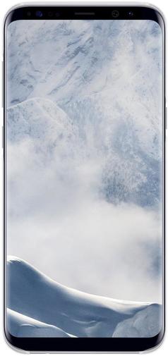 Чохол Samsung for Galaxy S8 Plus - Clear Cover Silver (EF-QG955CSEGRU)