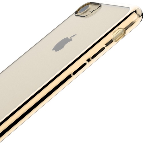 Чохол Devia for iPhone 7 - Glitter soft case Champagne Gold (6952897992644)