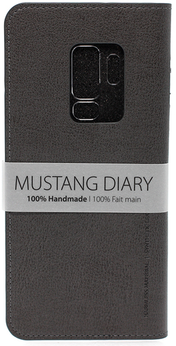 Чохол-книжка Araree для Samsung S9 Plus - Mustang Diary, сіра