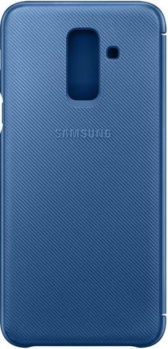 for Samsung A6 Plus 2018/A605 - Wallet Cover Blue