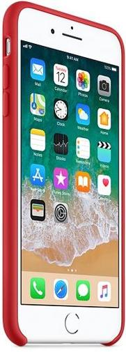 for iPhone 8Plus/7Plus - Silicone Case (PRODUCT) Red