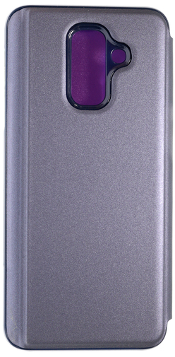 for Samsung A6 Plus 2018 - MIRROR View cover Purple