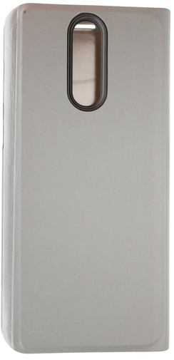 for Huawei Mate 10 Lite - MIRROR View cover Silver
