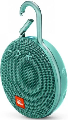 Фото: Портативна колонка JBL Clip 3 Teal (JBLCLIP3TEAL) № 6 | KTC