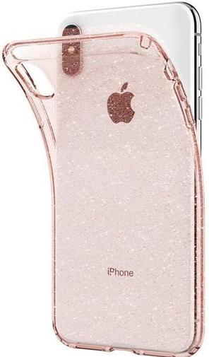  Чохол Spigen for iPhone XS Max - Liquid Crystal Glitter Rose Quartz (065CS25124)