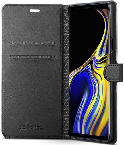 Чохол-книжка Spigen для Samsung Galaxy Note 9 - Wallet S Black