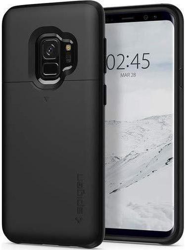 Чохол-накладка Spigen для Samsung Galaxy S9 - Slim Armor CS Black