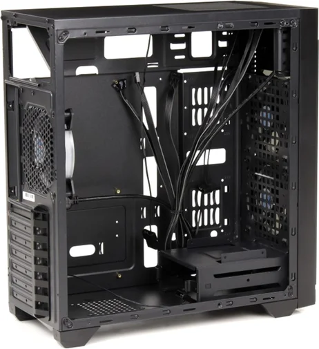 Фото: Корпус Frime Grandmaster Blue Led Black (Grandmaster-U3-4BSRF-WP) № 7 | KTC