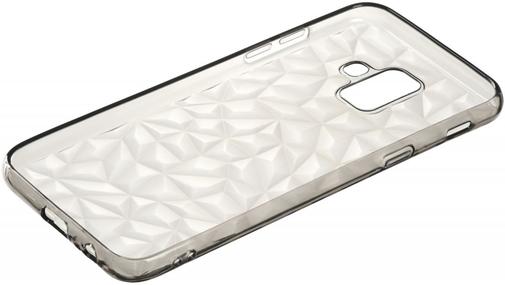 Чохол-накладка 2E для Samsung Galaxy A6 (A600) - Basic Diamond Transparent/Black