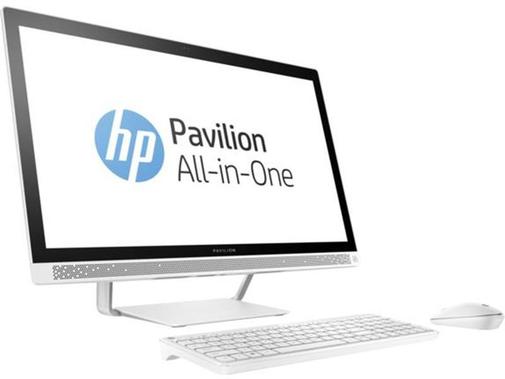 ПК моноблок Hewlett-Packard Pavilion 27-r018ur White (2PU09EA)