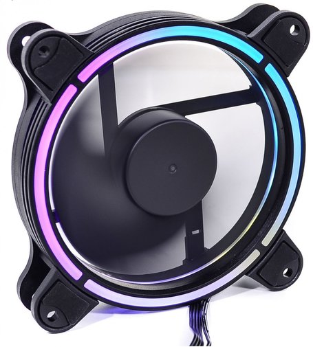 Комплект кулерів Artline Qube Rainbow Spectrum kit + Fan 2x120mm